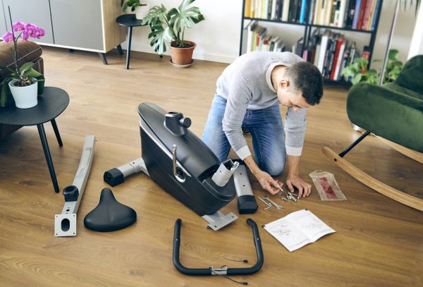 Stationary Bike Assembly in Bend